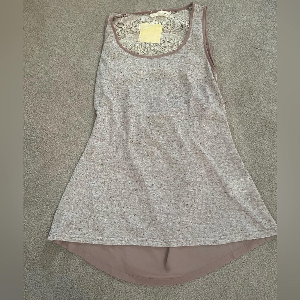 A’Reve Tan Open Back Shirt